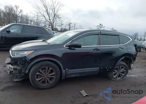 2021 Honda Cr-V Awd Ex-L из США, поврежденный, VIN 7FARW2H89ME004099